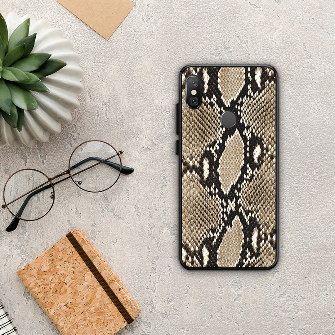 Animal Fashion Snake - Xiaomi Redmi Note 5 θήκη