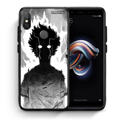 Θήκη Xiaomi Redmi Note 5 Anime Boy από τη Smartfits με σχέδιο στο πίσω μέρος και μαύρο περίβλημα | Xiaomi Redmi Note 5 Anime Boy case with colorful back and black bezels
