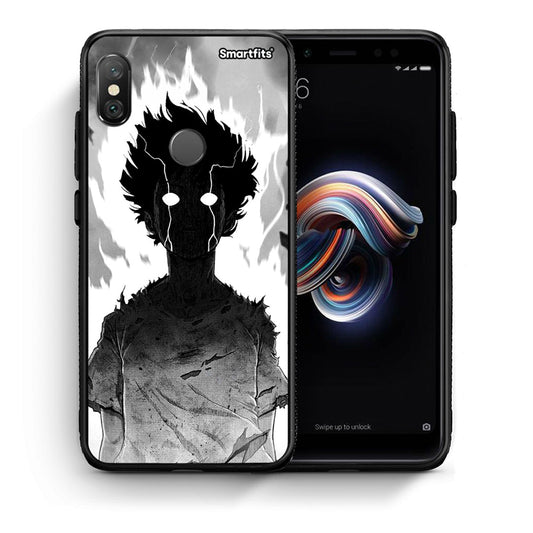 Θήκη Xiaomi Redmi Note 5 Anime Boy από τη Smartfits με σχέδιο στο πίσω μέρος και μαύρο περίβλημα | Xiaomi Redmi Note 5 Anime Boy case with colorful back and black bezels