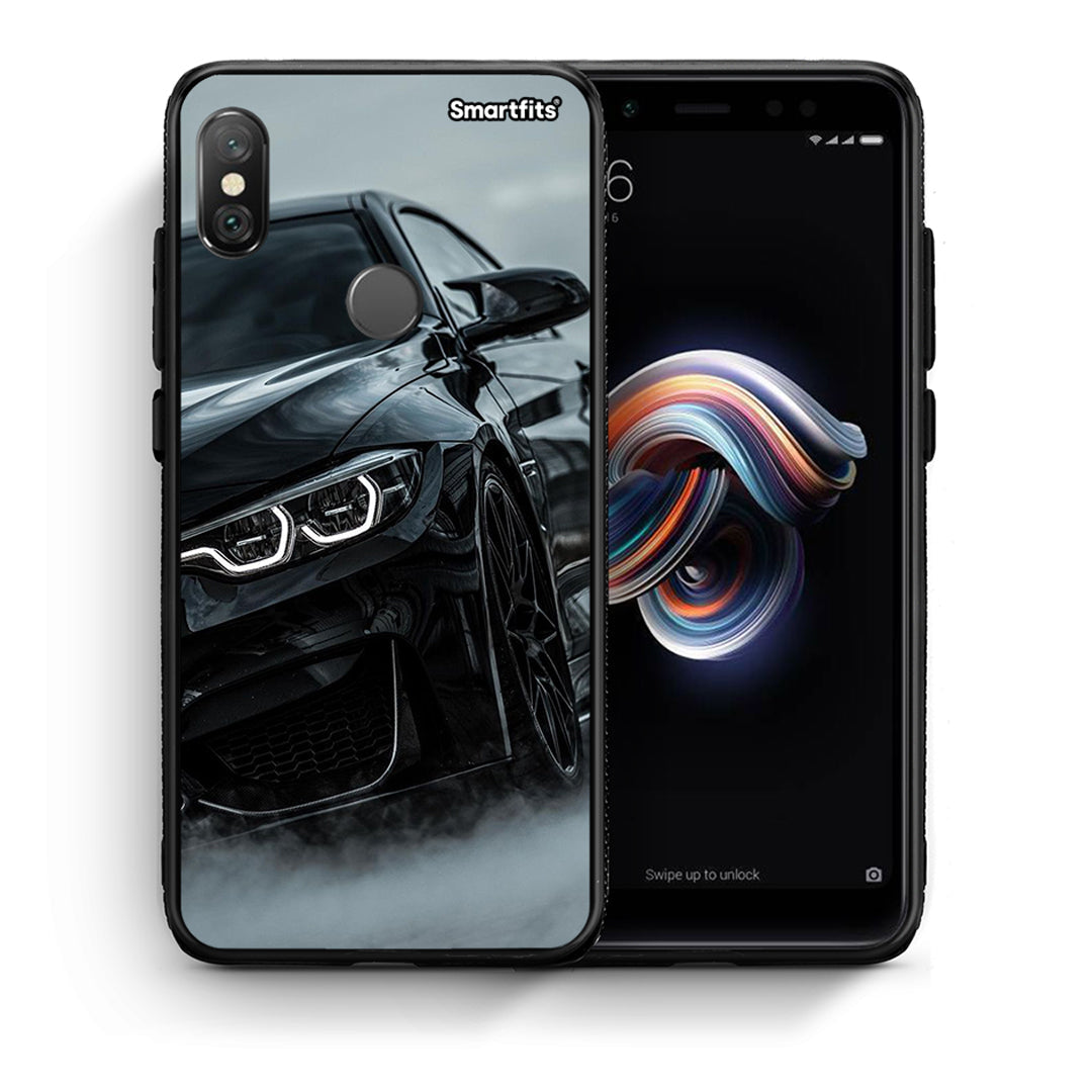 Θήκη Xiaomi Redmi Note 5 Black BMW από τη Smartfits με σχέδιο στο πίσω μέρος και μαύρο περίβλημα | Xiaomi Redmi Note 5 Black BMW case with colorful back and black bezels