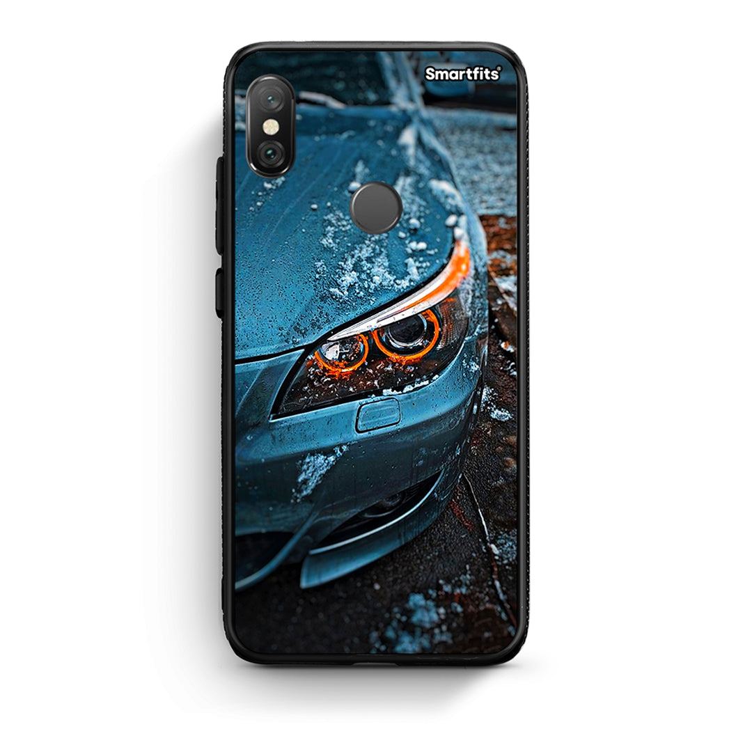 Xiaomi Redmi Note 5 Bmw E60 Θήκη από τη Smartfits με σχέδιο στο πίσω μέρος και μαύρο περίβλημα | Smartphone case with colorful back and black bezels by Smartfits