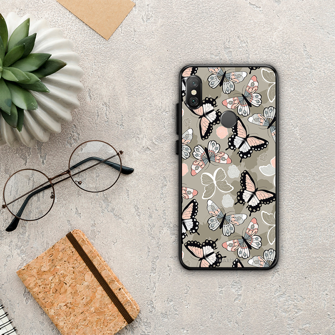 Boho Butterflies - Xiaomi Redmi Note 5 θήκη