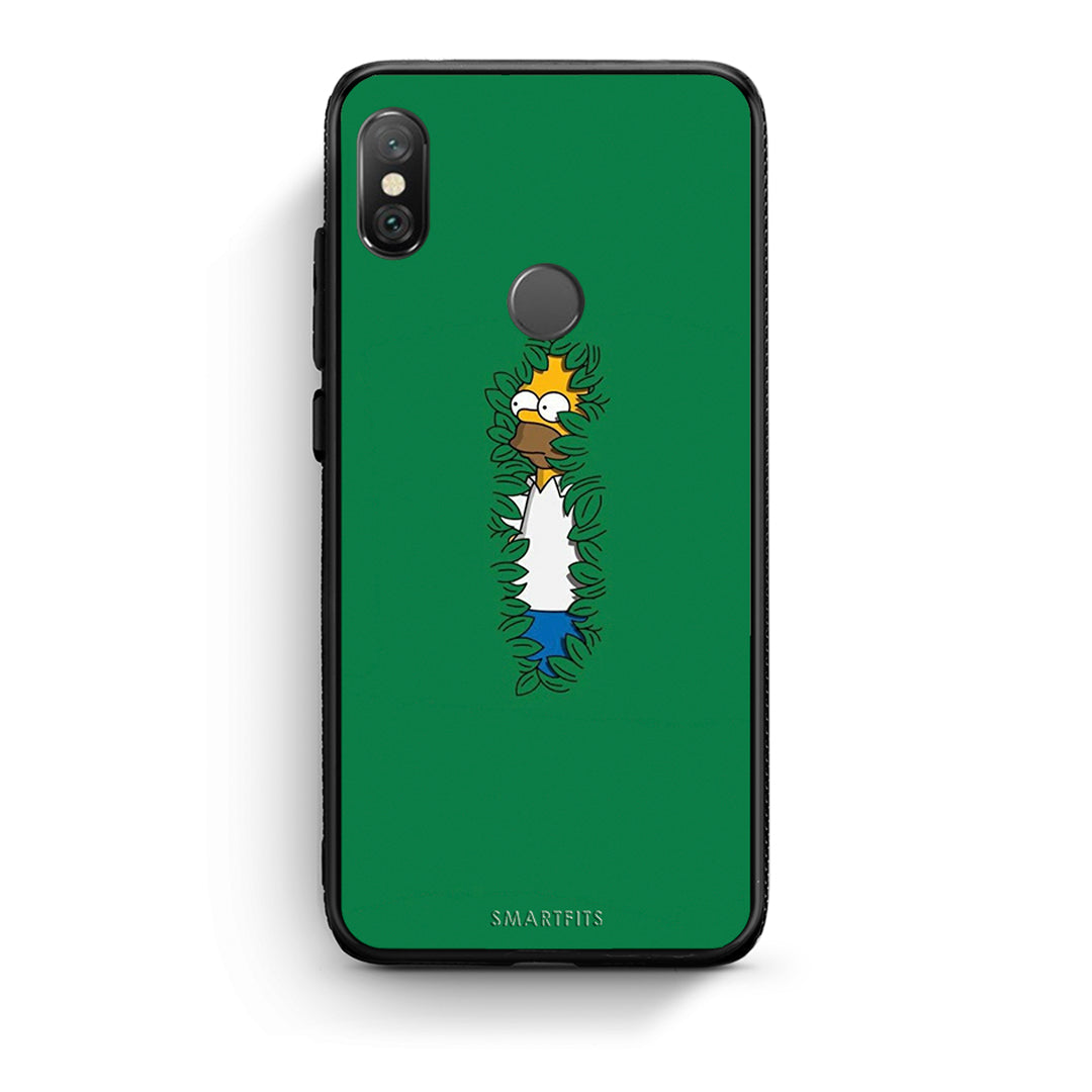 Xiaomi Redmi Note 5 Bush Man Θήκη Αγίου Βαλεντίνου από τη Smartfits με σχέδιο στο πίσω μέρος και μαύρο περίβλημα | Smartphone case with colorful back and black bezels by Smartfits