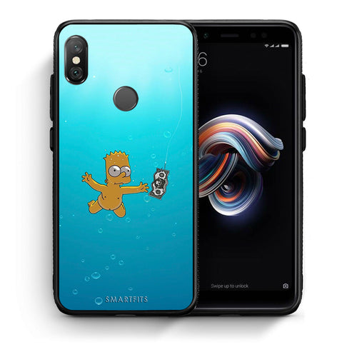 Θήκη Xiaomi Redmi Note 5 Chasing Money από τη Smartfits με σχέδιο στο πίσω μέρος και μαύρο περίβλημα | Xiaomi Redmi Note 5 Chasing Money case with colorful back and black bezels
