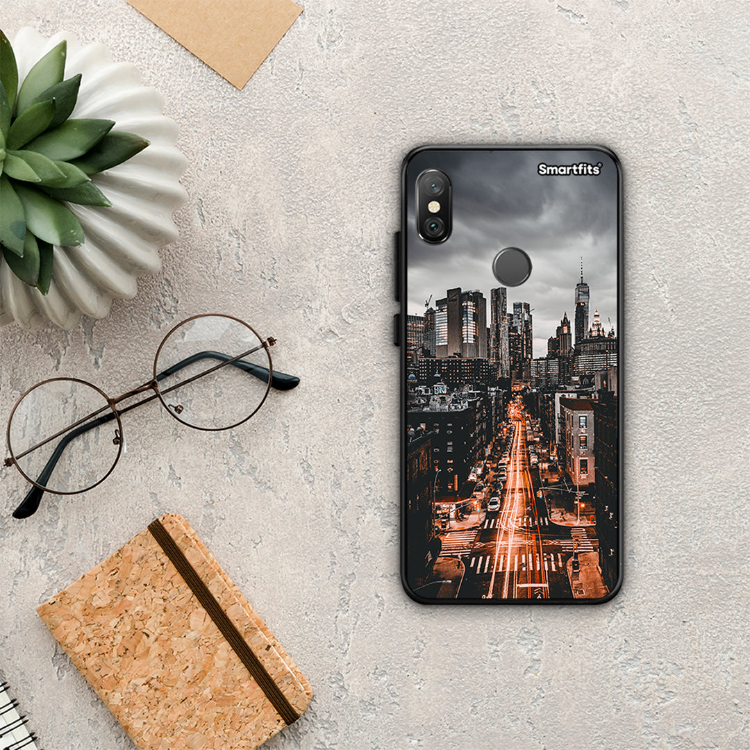 City Lights - Xiaomi Redmi Note 5 θήκη
