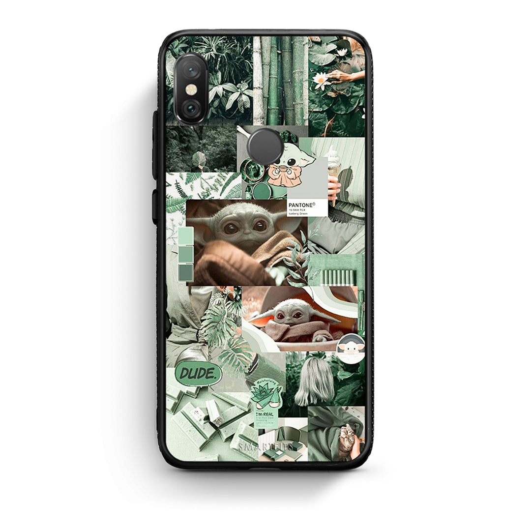 Xiaomi Redmi Note 5 Collage Dude Θήκη Αγίου Βαλεντίνου από τη Smartfits με σχέδιο στο πίσω μέρος και μαύρο περίβλημα | Smartphone case with colorful back and black bezels by Smartfits