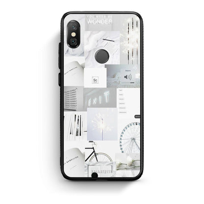 Xiaomi Redmi Note 5 Collage Make Me Wonder Θήκη Αγίου Βαλεντίνου από τη Smartfits με σχέδιο στο πίσω μέρος και μαύρο περίβλημα | Smartphone case with colorful back and black bezels by Smartfits