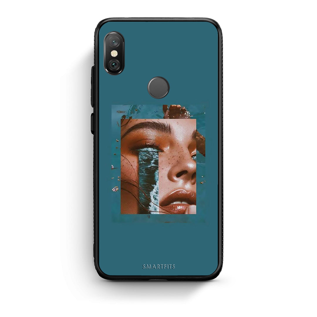 Xiaomi Redmi Note 5 Cry An Ocean θήκη από τη Smartfits με σχέδιο στο πίσω μέρος και μαύρο περίβλημα | Smartphone case with colorful back and black bezels by Smartfits