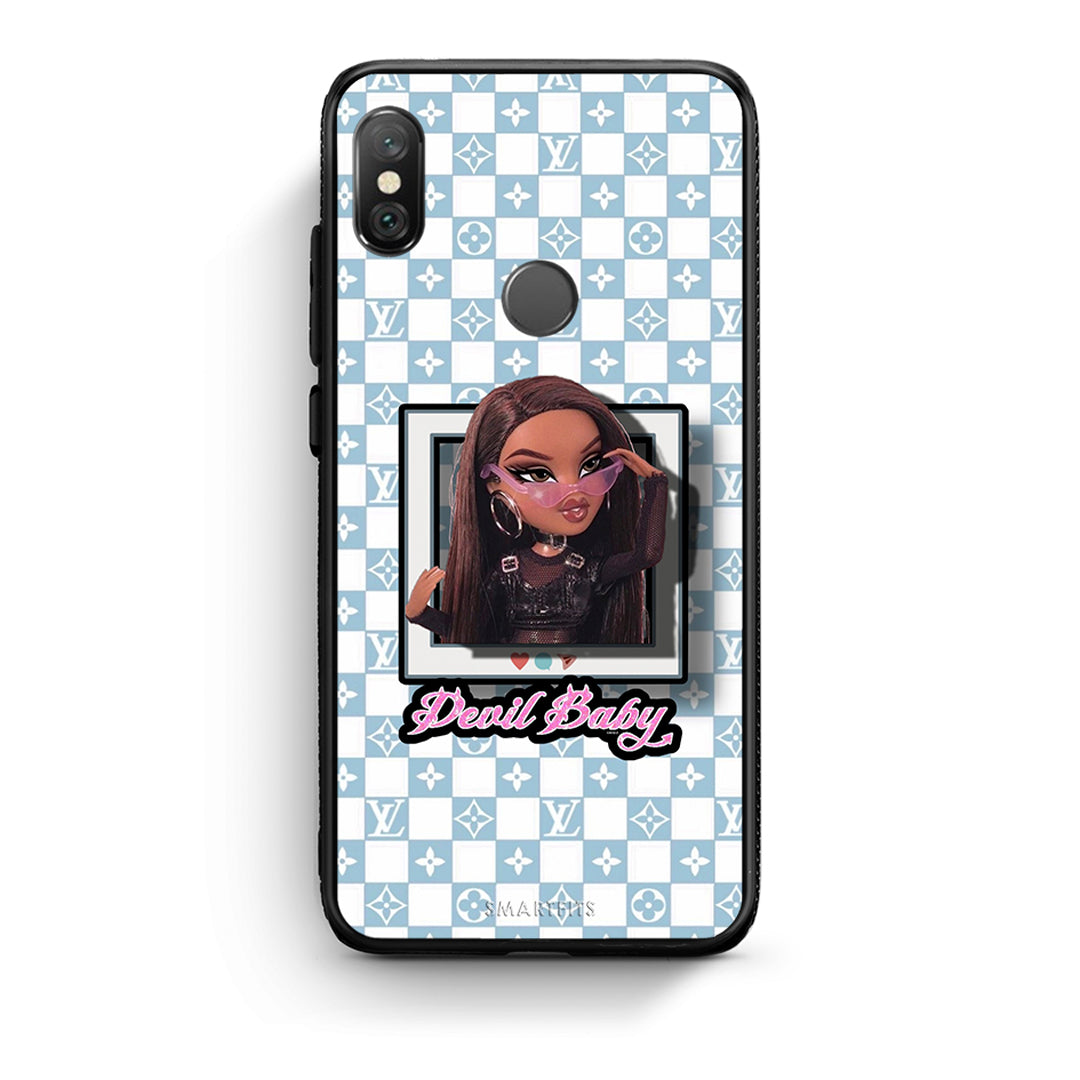 Xiaomi Redmi Note 5 Devil Baby Θήκη Αγίου Βαλεντίνου από τη Smartfits με σχέδιο στο πίσω μέρος και μαύρο περίβλημα | Smartphone case with colorful back and black bezels by Smartfits