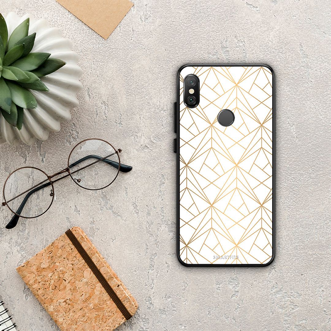 Geometric Luxury White - Xiaomi Redmi Note 5 θήκη
