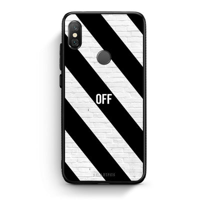 Xiaomi Redmi Note 5 Get Off θήκη από τη Smartfits με σχέδιο στο πίσω μέρος και μαύρο περίβλημα | Smartphone case with colorful back and black bezels by Smartfits