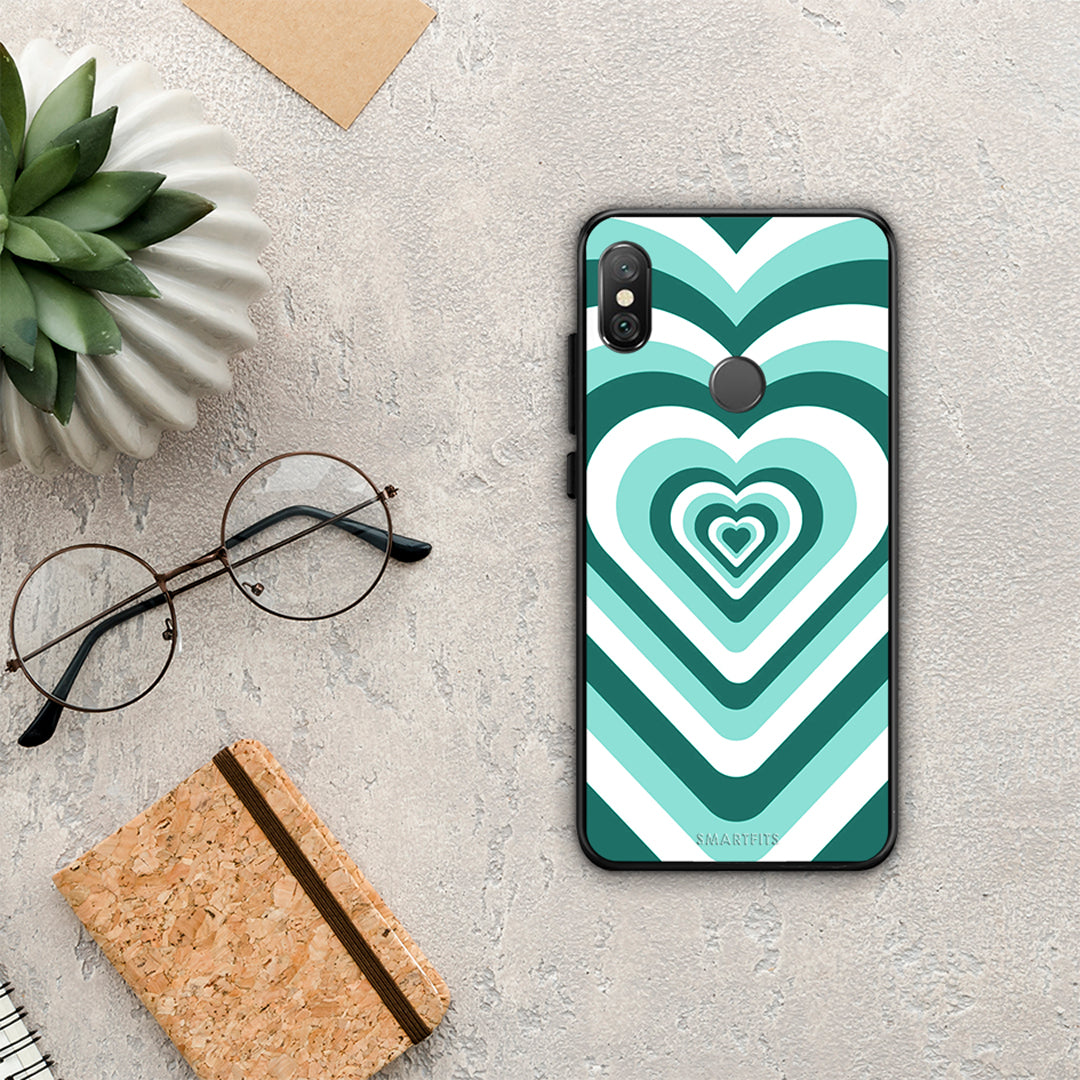 Green Hearts - Xiaomi Redmi Note 5 θήκη