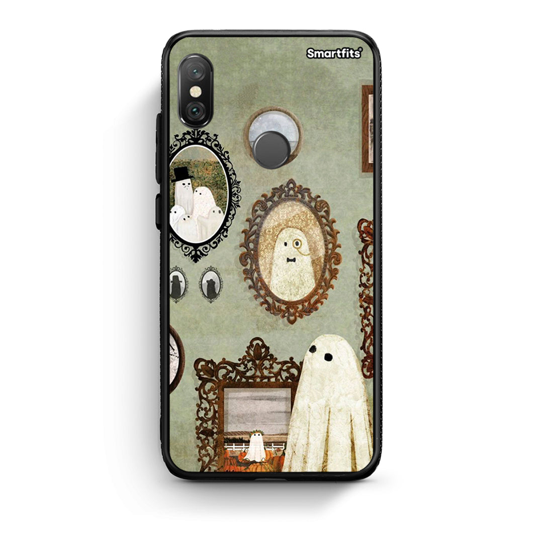 Xiaomi Redmi Note 5 Halloween Ghost Season Θήκη από τη Smartfits με σχέδιο στο πίσω μέρος και μαύρο περίβλημα | Smartphone case with colorful back and black bezels by Smartfits
