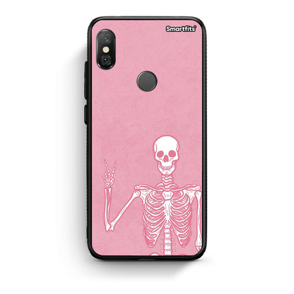 Xiaomi Redmi Note 5 Halloween Motivation Θήκη από τη Smartfits με σχέδιο στο πίσω μέρος και μαύρο περίβλημα | Smartphone case with colorful back and black bezels by Smartfits