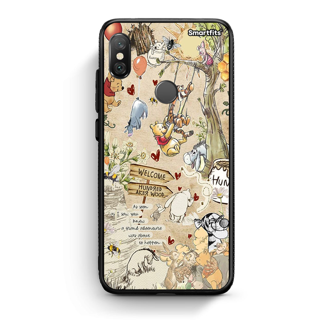 Xiaomi Redmi Note 5 Happy Friends θήκη από τη Smartfits με σχέδιο στο πίσω μέρος και μαύρο περίβλημα | Smartphone case with colorful back and black bezels by Smartfits