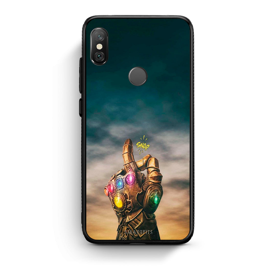 Xiaomi Redmi Note 5 Infinity Snap θήκη από τη Smartfits με σχέδιο στο πίσω μέρος και μαύρο περίβλημα | Smartphone case with colorful back and black bezels by Smartfits