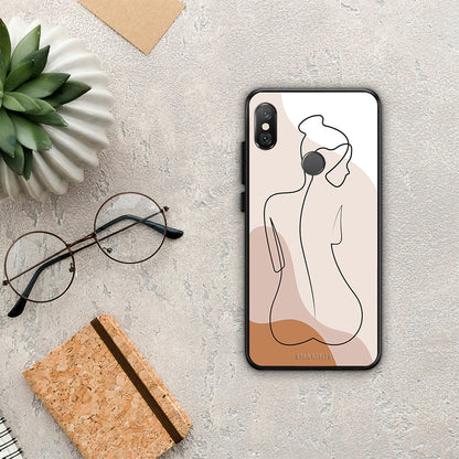 LineArt Woman - Xiaomi Redmi Note 5 θήκη