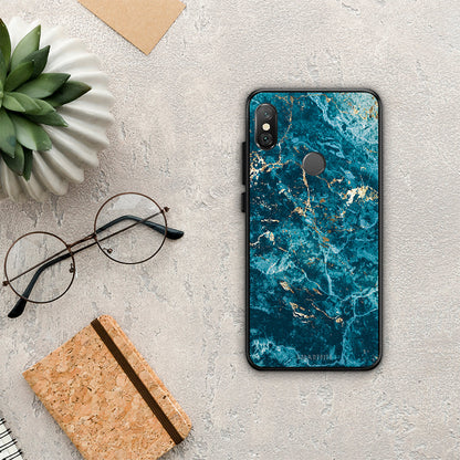 Marble Blue - Xiaomi Redmi Note 5 θήκη