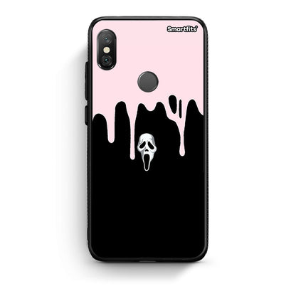 Xiaomi Redmi Note 5 Melting Halloween Mask Θήκη από τη Smartfits με σχέδιο στο πίσω μέρος και μαύρο περίβλημα | Smartphone case with colorful back and black bezels by Smartfits