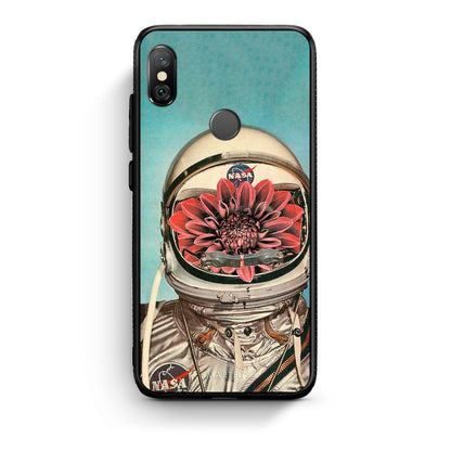 Xiaomi Redmi Note 5 Nasa Bloom θήκη από τη Smartfits με σχέδιο στο πίσω μέρος και μαύρο περίβλημα | Smartphone case with colorful back and black bezels by Smartfits