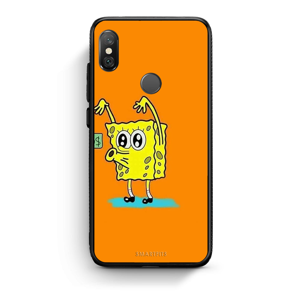 Xiaomi Redmi Note 5 No Money 2 Θήκη Αγίου Βαλεντίνου από τη Smartfits με σχέδιο στο πίσω μέρος και μαύρο περίβλημα | Smartphone case with colorful back and black bezels by Smartfits