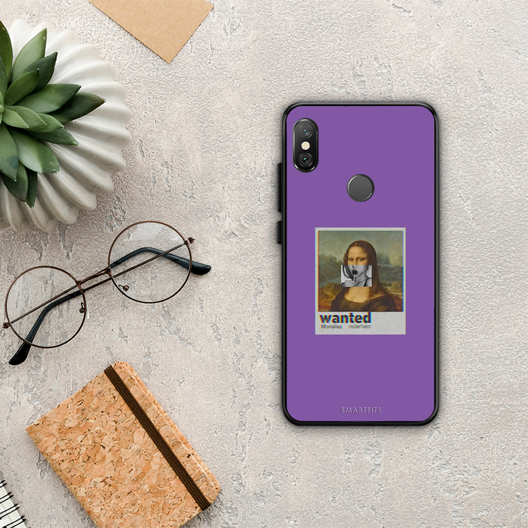 Popart Monalisa - Xiaomi Redmi Note 5 θήκη