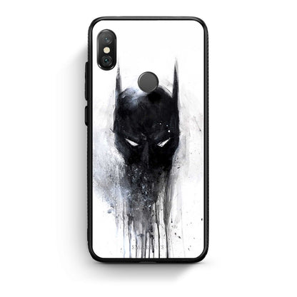 4 - Xiaomi Redmi Note 5 Paint Bat Hero case, cover, bumper