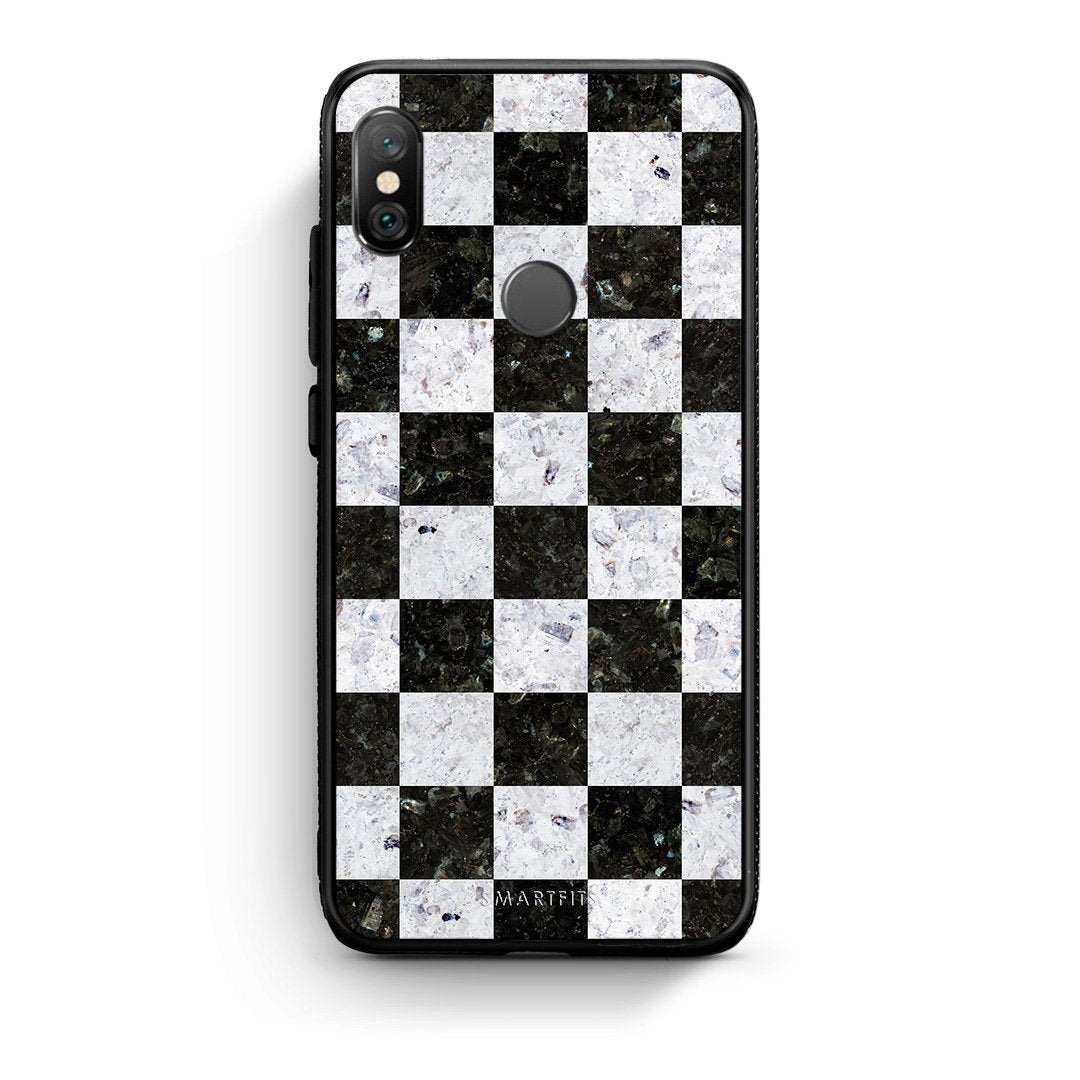 4 - Xiaomi Redmi Note 5 Square Geometric Marble case, cover, bumper