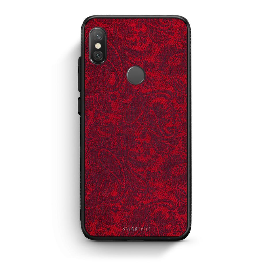 Xiaomi Redmi Note 5 Paisley Cashmere θήκη από τη Smartfits με σχέδιο στο πίσω μέρος και μαύρο περίβλημα | Smartphone case with colorful back and black bezels by Smartfits