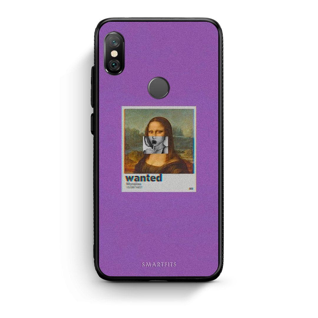 4 - Xiaomi Redmi Note 5 Monalisa Popart case, cover, bumper