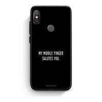 Thumbnail for Xiaomi Redmi Note 5 Salute θήκη από τη Smartfits με σχέδιο στο πίσω μέρος και μαύρο περίβλημα | Smartphone case with colorful back and black bezels by Smartfits