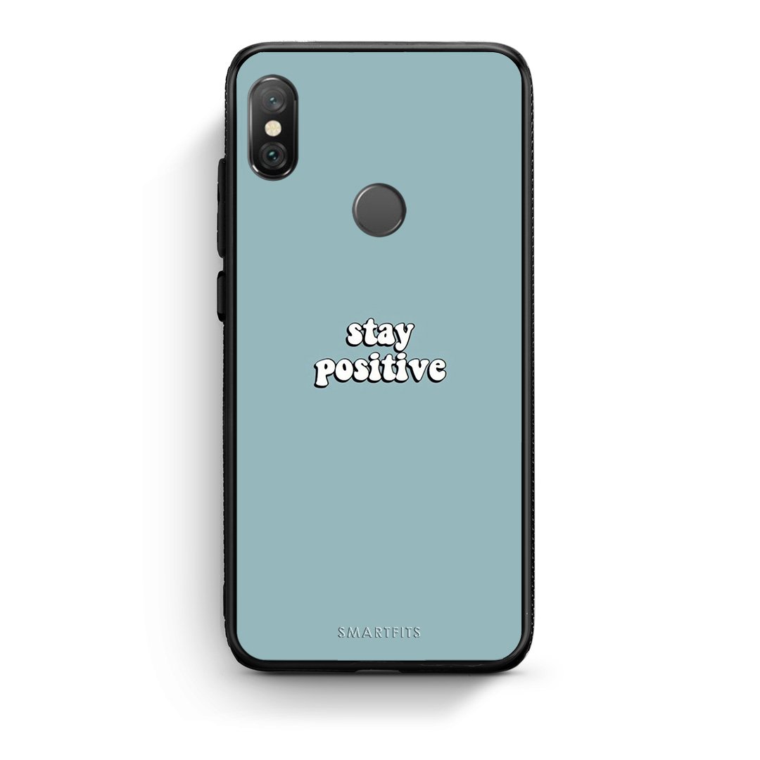 4 - Xiaomi Redmi Note 5 Positive Text case, cover, bumper