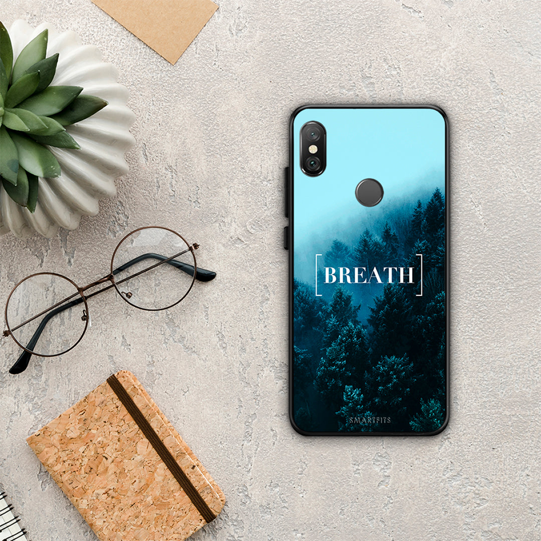 Quote Breath - Xiaomi Redmi Note 5 θήκη