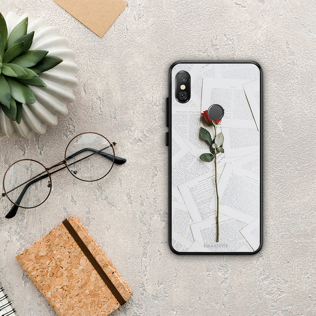 Red Rose - Xiaomi Redmi Note 5 θήκη