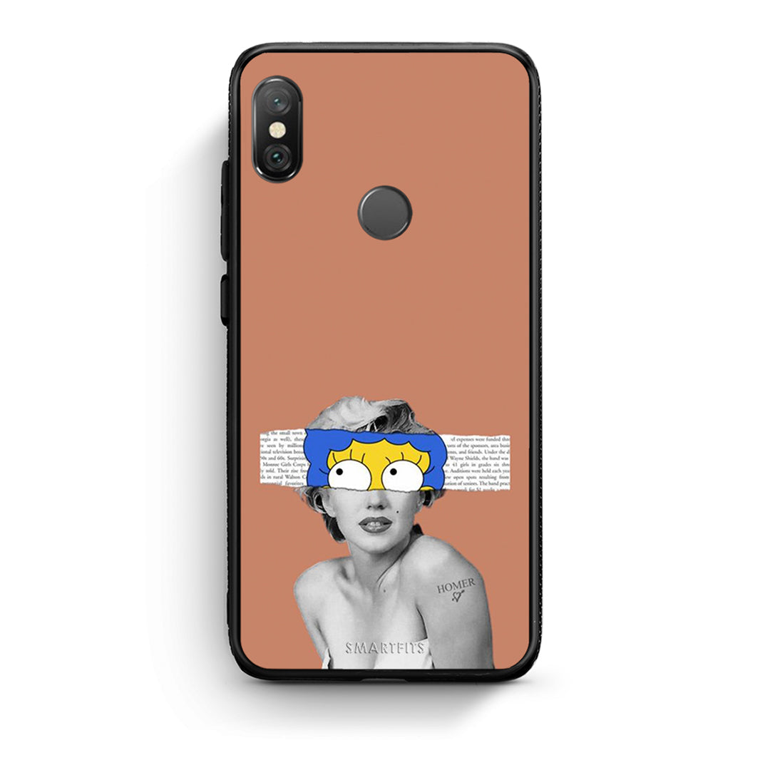 Xiaomi Redmi Note 5 Sim Merilyn θήκη από τη Smartfits με σχέδιο στο πίσω μέρος και μαύρο περίβλημα | Smartphone case with colorful back and black bezels by Smartfits