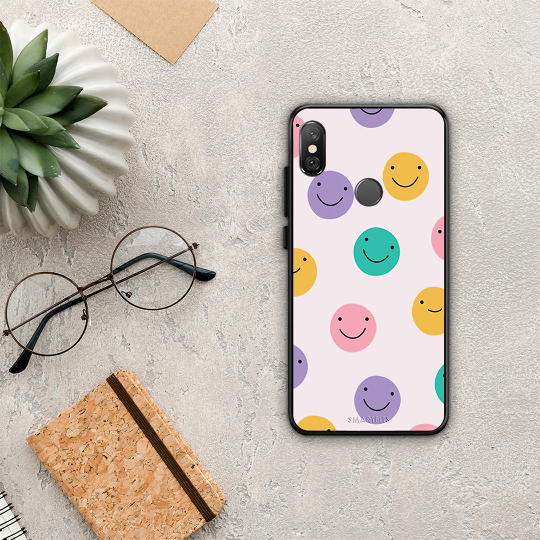 Smiley Faces - Xiaomi Redmi Note 5 θήκη