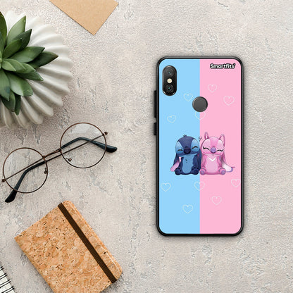 Stitch And Angel - Xiaomi Redmi Note 5 θήκη