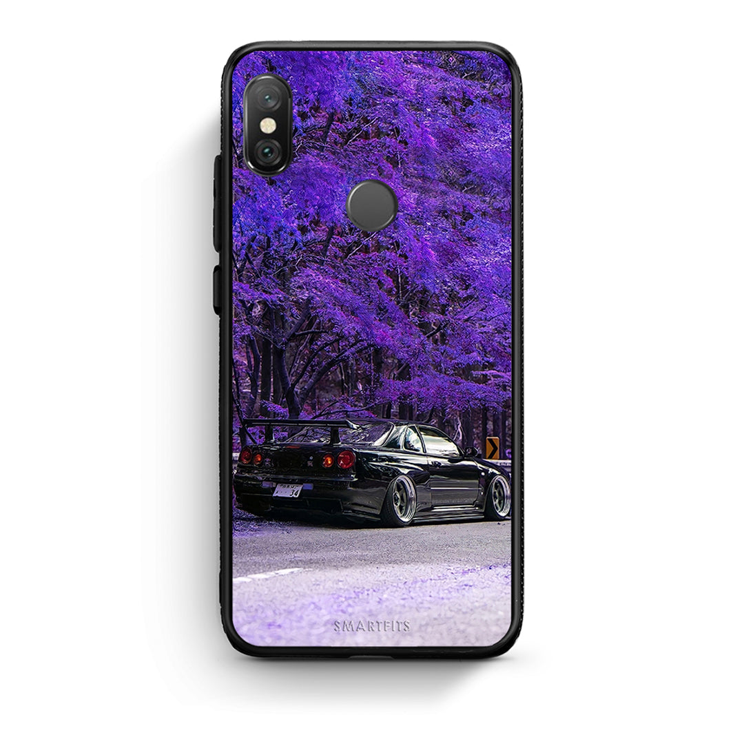 Xiaomi Redmi Note 5 Super Car Θήκη Αγίου Βαλεντίνου από τη Smartfits με σχέδιο στο πίσω μέρος και μαύρο περίβλημα | Smartphone case with colorful back and black bezels by Smartfits