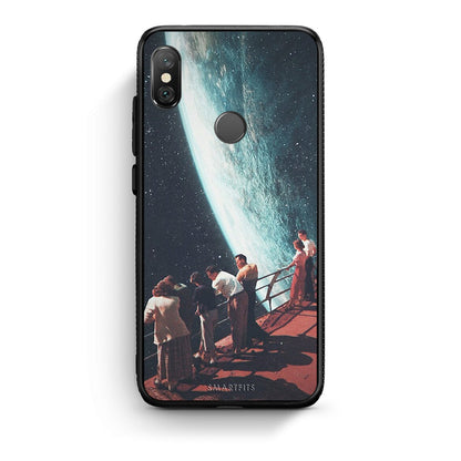 Xiaomi Redmi Note 5 Surreal View θήκη από τη Smartfits με σχέδιο στο πίσω μέρος και μαύρο περίβλημα | Smartphone case with colorful back and black bezels by Smartfits