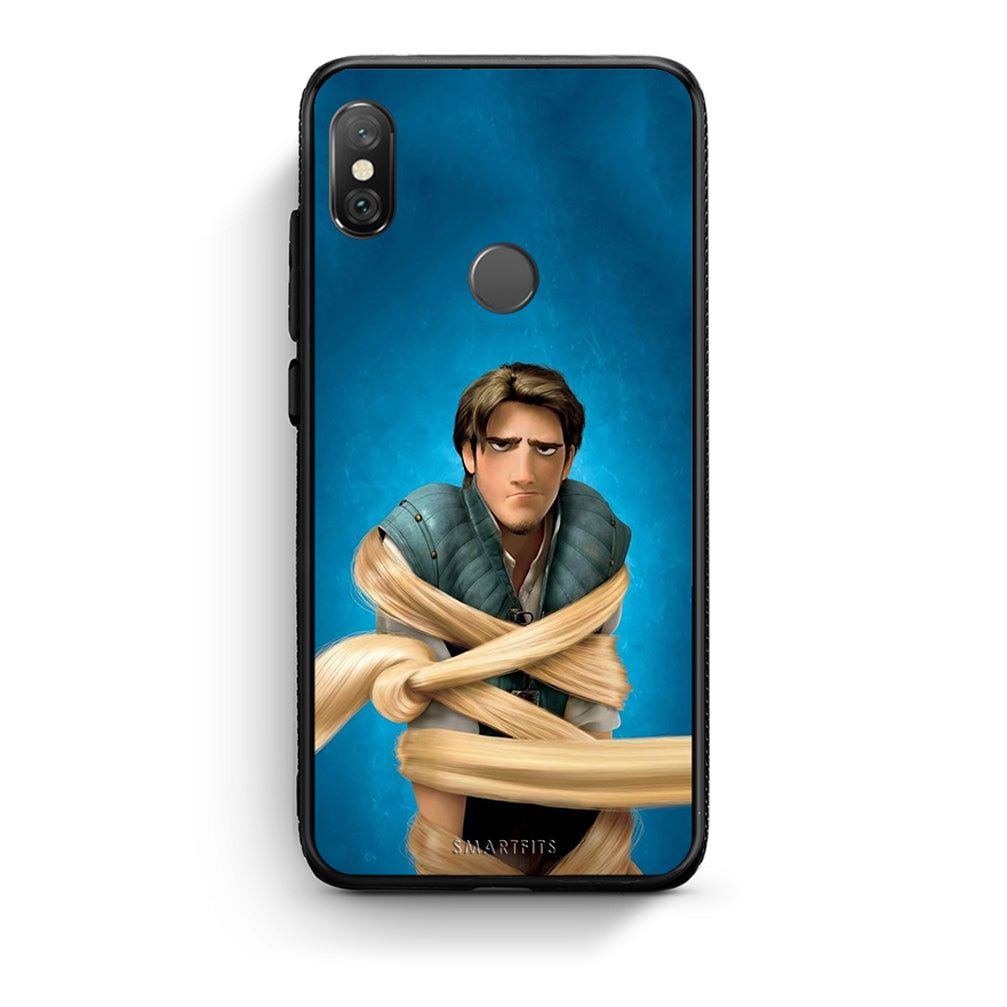 Xiaomi Redmi Note 5 Tangled 1 Θήκη Αγίου Βαλεντίνου από τη Smartfits με σχέδιο στο πίσω μέρος και μαύρο περίβλημα | Smartphone case with colorful back and black bezels by Smartfits
