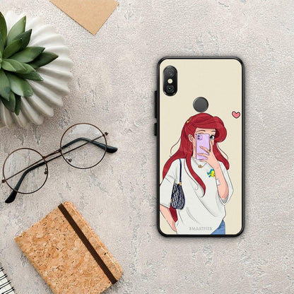 Walking Mermaid - Xiaomi Redmi Note 5 θήκη