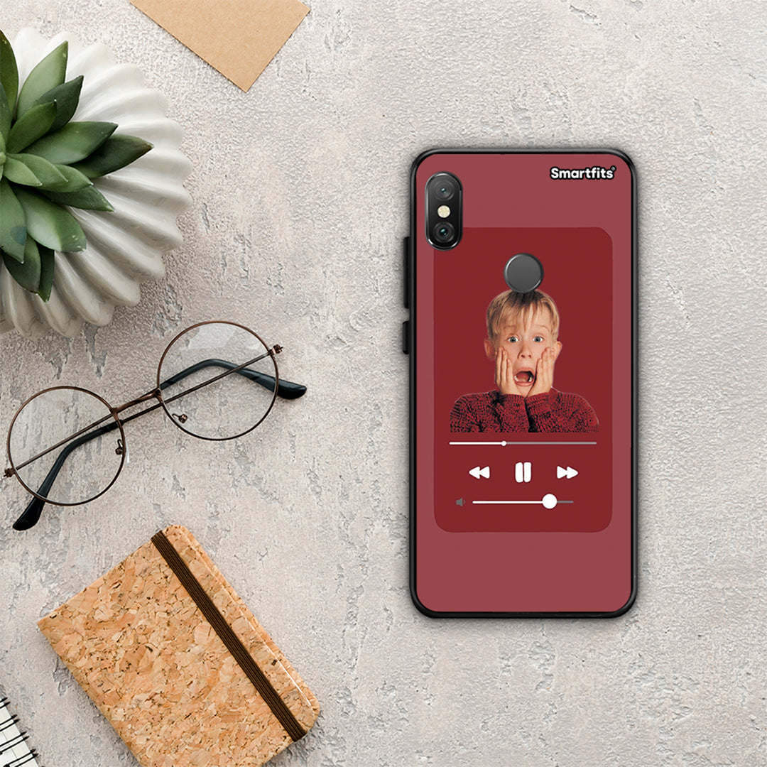 Xmas Alone Music - Xiaomi Redmi Note 5 θήκη