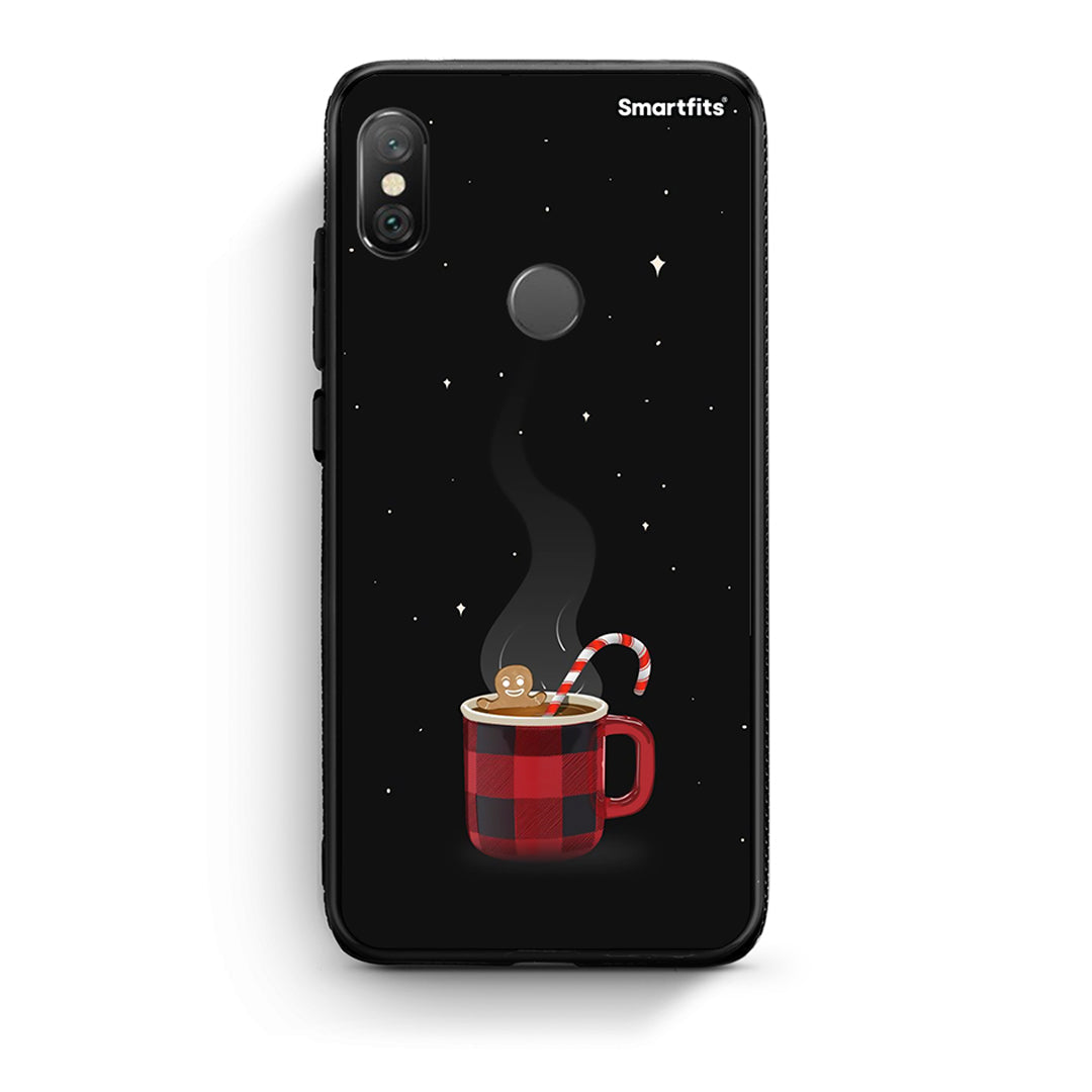 Xiaomi Redmi Note 5 Xmas Bathing θήκη από τη Smartfits με σχέδιο στο πίσω μέρος και μαύρο περίβλημα | Smartphone case with colorful back and black bezels by Smartfits