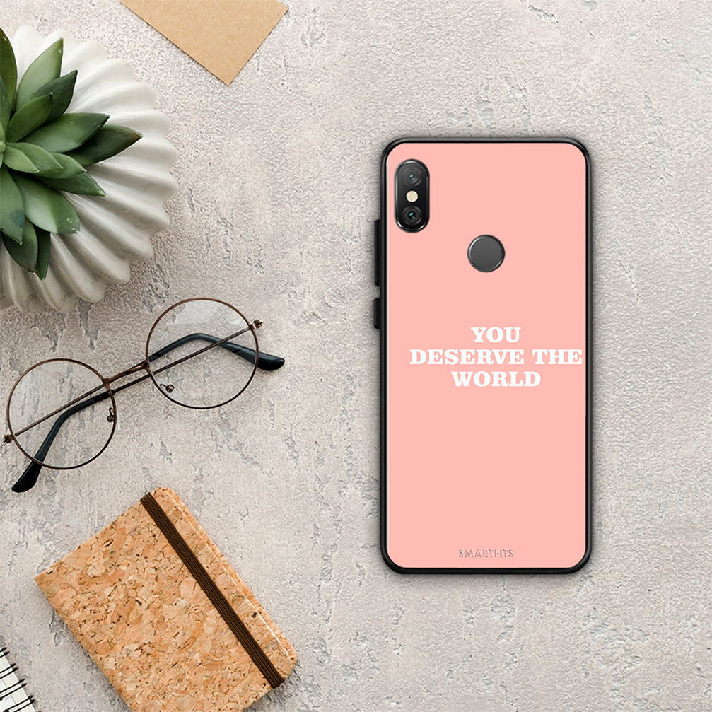 You Deserve The World - Xiaomi Redmi Note 5 θήκη