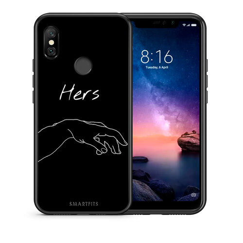 Θήκη Αγίου Βαλεντίνου Xiaomi Redmi Note 6 Pro Aeshetic Love 1 από τη Smartfits με σχέδιο στο πίσω μέρος και μαύρο περίβλημα | Xiaomi Redmi Note 6 Pro Aeshetic Love 1 case with colorful back and black bezels