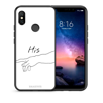 Θήκη Αγίου Βαλεντίνου Xiaomi Redmi Note 6 Pro Aeshetic Love 2 από τη Smartfits με σχέδιο στο πίσω μέρος και μαύρο περίβλημα | Xiaomi Redmi Note 6 Pro Aeshetic Love 2 case with colorful back and black bezels
