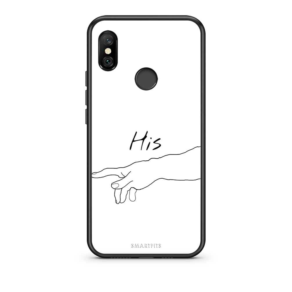 Xiaomi Redmi Note 6 Pro Aeshetic Love 2 Θήκη Αγίου Βαλεντίνου από τη Smartfits με σχέδιο στο πίσω μέρος και μαύρο περίβλημα | Smartphone case with colorful back and black bezels by Smartfits