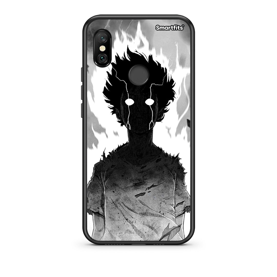 Xiaomi Redmi Note 6 Pro Anime Boy Θήκη από τη Smartfits με σχέδιο στο πίσω μέρος και μαύρο περίβλημα | Smartphone case with colorful back and black bezels by Smartfits