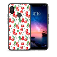 Thumbnail for Θήκη Xiaomi Redmi Note 6 Pro Cherry Summer από τη Smartfits με σχέδιο στο πίσω μέρος και μαύρο περίβλημα | Xiaomi Redmi Note 6 Pro Cherry Summer case with colorful back and black bezels