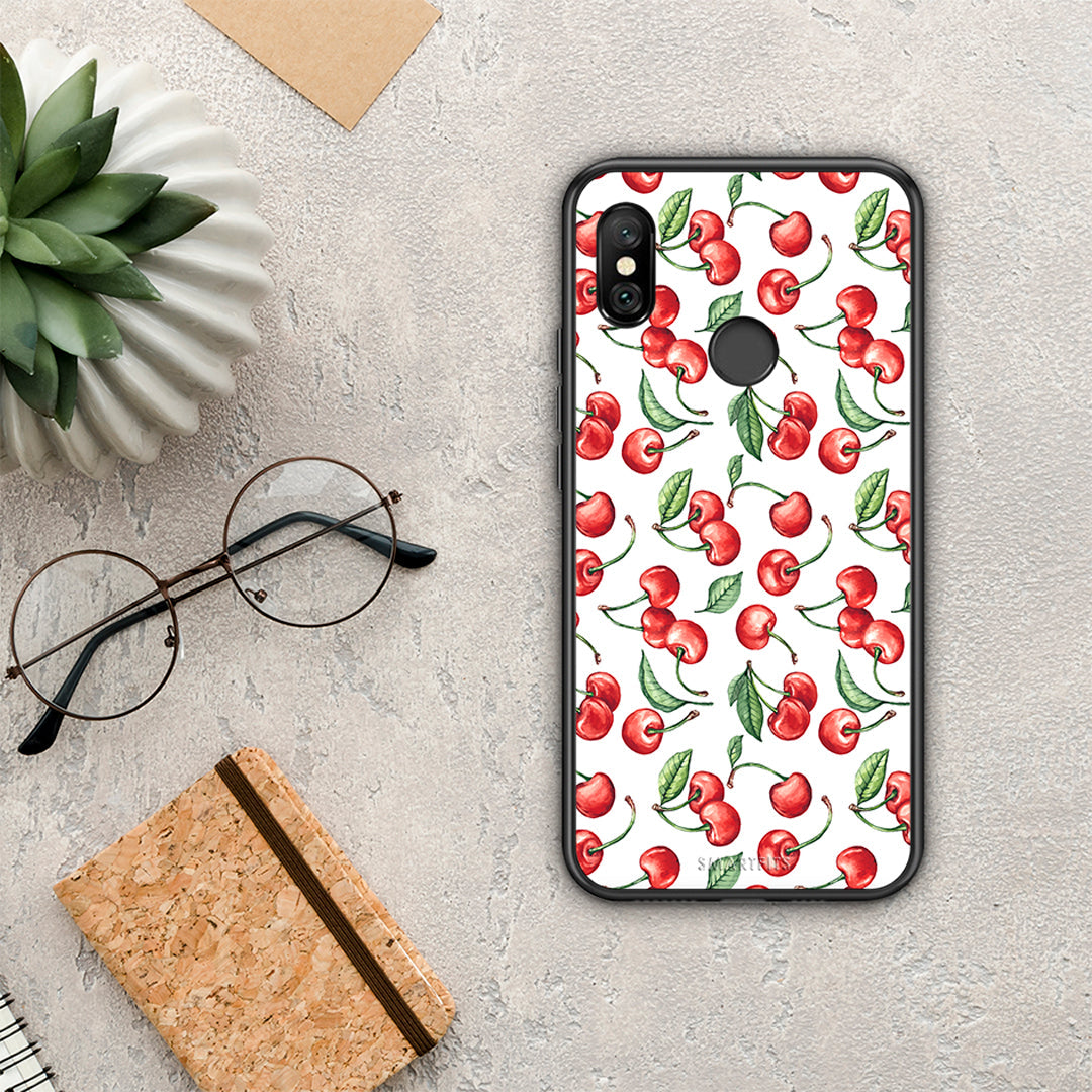 Cherry Summer - Xiaomi Redmi Note 6 Pro θήκη